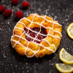 Little Rae's Bakery lemon raspberry croissant