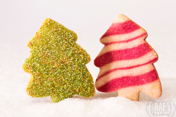Holiday Trees Shortbread Cookies